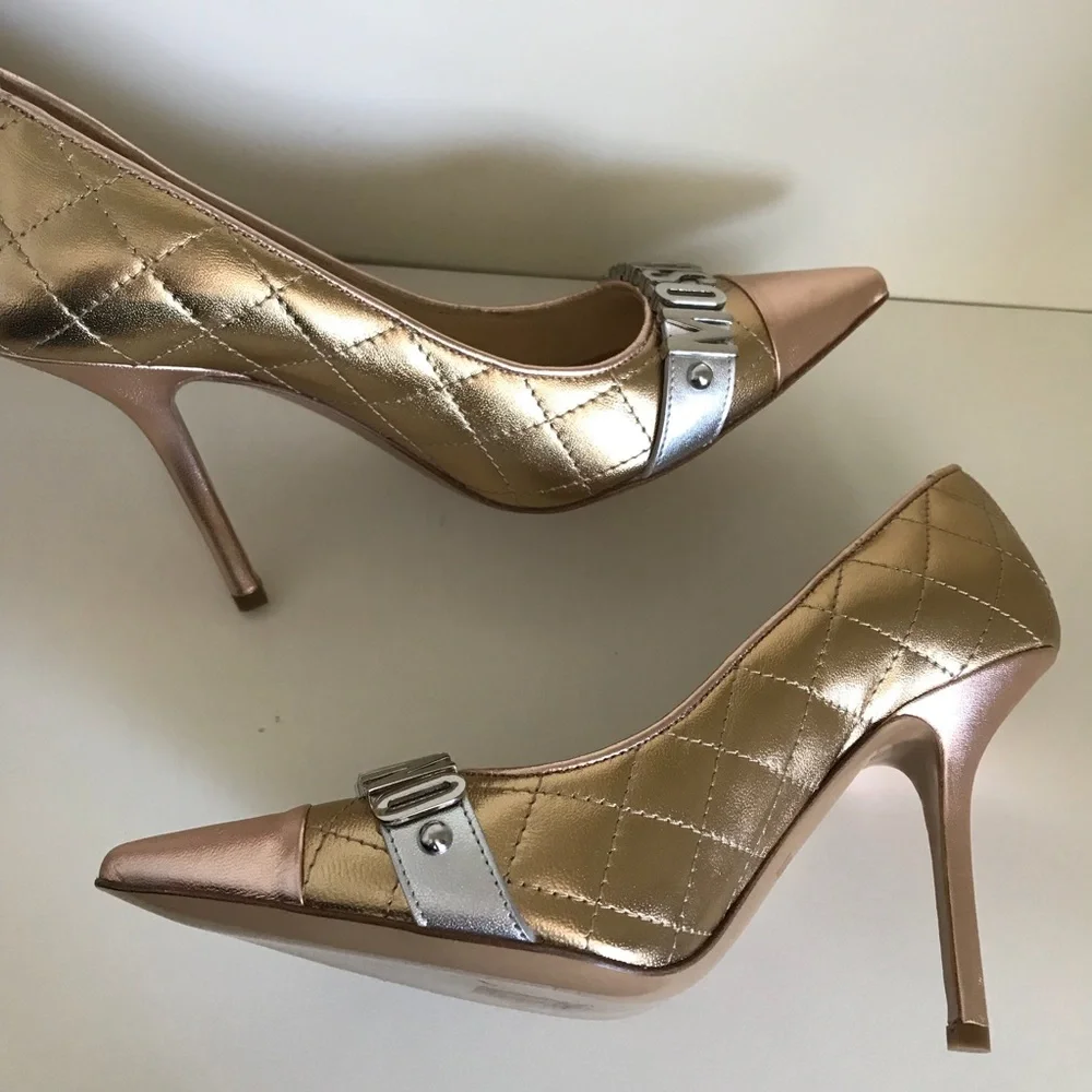 New Moschino Quilted Pumps